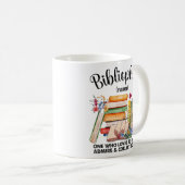 Mug Définition de Lover - Bibliophile (Devant droit)