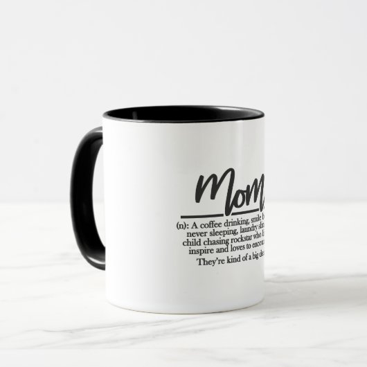 Mug Définition De Maman (Devant gauche)