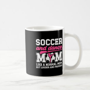 Mug Définition de maman de foot et de danse Danse et m