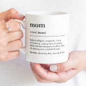 Mug Définition de maman drôle dictionnaire de mère