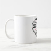 Mug Définition de mignonne mamie/coeur (Gauche)