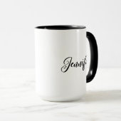 Mug Définition de nom personnalisée | Signification pe (Devant droit)