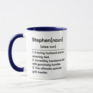 Mug Définition de nom personnalisée   Signification pe