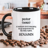 Mug Définition de Pasteur Nom de Coutume Religieuse Dr