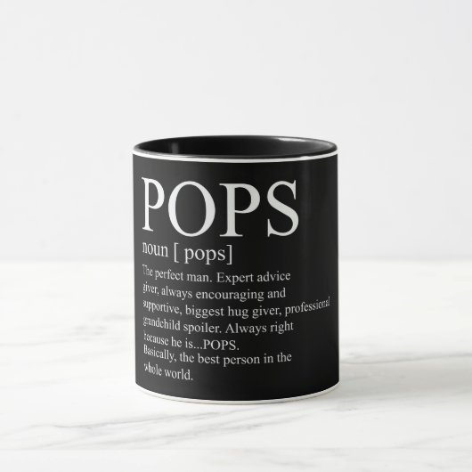 Mug Définition de Pops Inspiration (Centre)