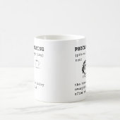 Mug Définition de Procaféination (Centre)