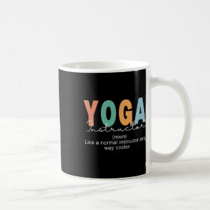 Mug Définition de professeur de yoga normal seulement