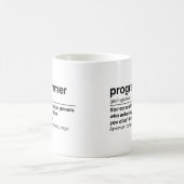 Mug Définition de programmeur (Centre)