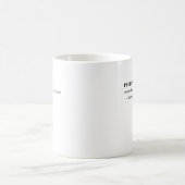 Mug Définition de récursion (Centre)