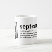 Mug Définition de septembre (Centre)