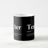 Mug Définition de travail d'écriture manuscrite drôle  (Centre)