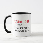 Mug Définition de trompette (Gauche)