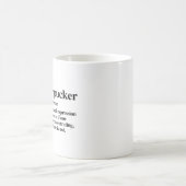 Mug Définition de Tucker Pucker (Centre)
