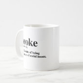 Mug Définition de Woke (Devant gauche)