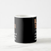 Mug Définition d'enseignant noir drôle Mois de l'histo (Centre)