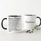 Mug Définition d'équipe personnalisée idéale
