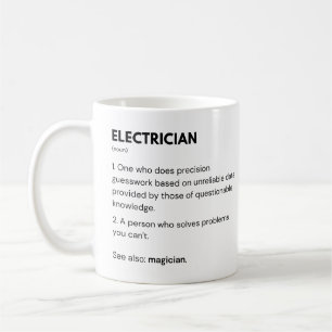 Mug Définition des électriciens et des ingénieurs de m