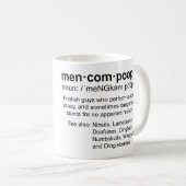 Mug définition des méncompoops (Devant droit)