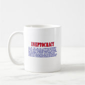 MUG DÉFINITION D'INEPTOCRACY (Gauche)