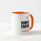 Mug Définition d'ingénieur biomédical (Devant droit)