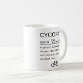 Mug Définition drôle de Cycopathe (Devant droit)
