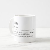Mug Définition drôle de maman (Devant gauche)