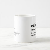 Mug Définition drôle de modifier (Centre)