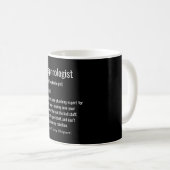 Mug Définition drôle de néphrologiste (Devant droit)