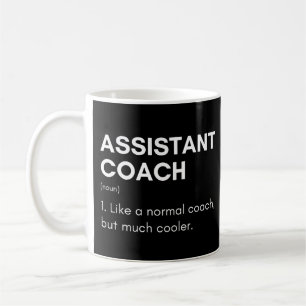 Mug Définition drôle d'entraîneur adjoint