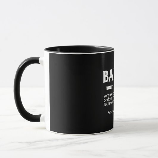 Mug Définition Du Barbier (Gauche)
