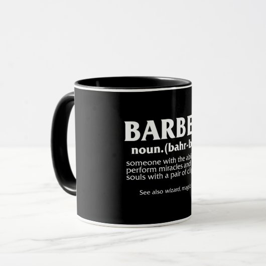 Mug Définition Du Barbier (Devant gauche)