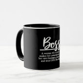 Mug Définition Du Boss (Devant gauche)