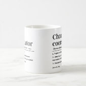 Mug Définition du coordinateur du chaos (Centre)