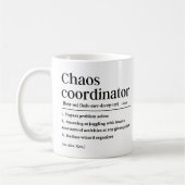 Mug Définition du coordinateur du chaos (Gauche)