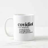 Mug Définition du covidiot (Gauche)
