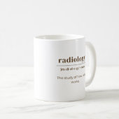 Mug Définition du dictionnaire de radiologie (Devant droit)