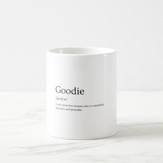 Mug Définition du dictionnaire Goodie (Centre)