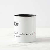 Mug Définition du dictionnaire pour AVIATEUR (Centre)
