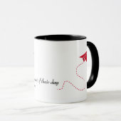 Mug Définition du dictionnaire pour AVIATEUR (Devant droit)