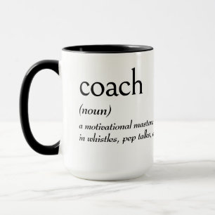 Mug Définition du dictionnaire pour COACH
