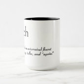 Mug Définition du dictionnaire pour COACH (Centre)