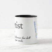 Mug Définition du dictionnaire pour DENTISTE (Centre)