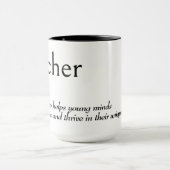 Mug Définition du dictionnaire pour ENSEIGNANT (Centre)