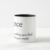 Mug Définition du dictionnaire pour Équilibre (Centre)