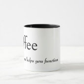 Mug Définition du dictionnaire pour le CAFÉ (Centre)