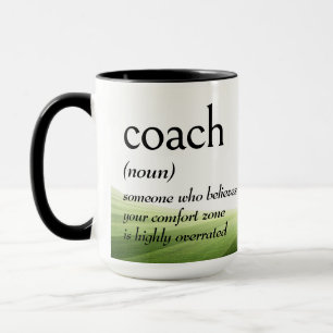 Mug Définition du dictionnaire pour l'entraîneur de fo
