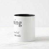 Mug Définition du dictionnaire pour MATIN (Centre)