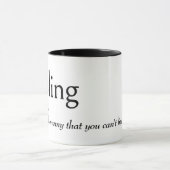 Mug Définition du dictionnaire pour SIBLING (Centre)
