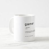 Mug Définition du gamer (Devant gauche)