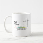 Mug Définition du génie civil (Gauche)